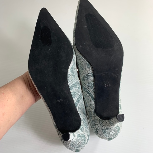 Shoes of Prey Shoes Heels Pumps Size 39.5 Lace - Picture 5 of 9